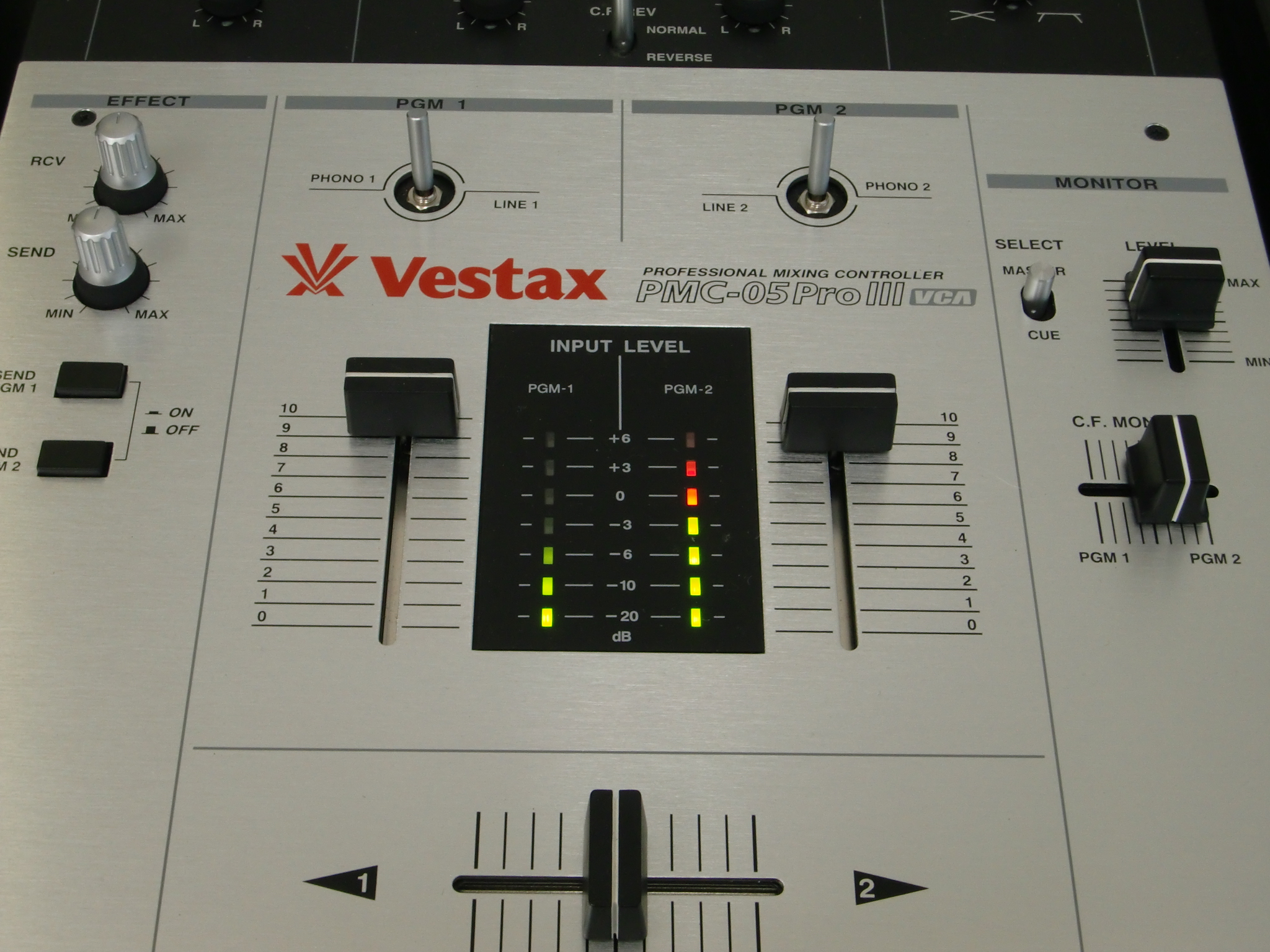 VESTAX ベスタクス PMC-05ProⅢ フェーダーメンテ カットラグ+