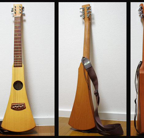 持ち運べるコンパクトな トラベルギター Martin Backpacker Guitar